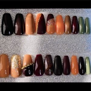 Fall Vibes||Press-on Nail Set